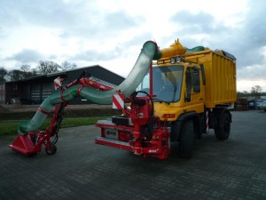 Unimog med suger